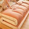 Generic Materasso futon pieghevole giapponese spesso, per letto matrimoniale, singolo, con materassino per gli ospiti, materasso da pavimento