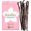 Vanillia Vaniglia Bourbon del Madagascar - GRAND CRU - Bacche XL 15/18cm - 1 Sacchetto FreshZIP Vanillia (6 Unità (Confezione da 1))