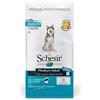 Schesir, Cibo Secco per Cani Anziani di Media Taglia al Gusto Pesce, in Crocchette - Formato Sacco da 12Kg