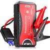 NWOUIIAY Avviatore Batteria Auto, 1000A 13200mAh 12V Avviatore di Emergenza per Auto(Motori Fino a 6.0L Gas/5.0L Diesel), Booster Avviamento Auto Portatile con Torcia a LED, Porta USB QC3.0 e Type C