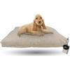Ligo Tommy Elegance - Cuscino Materasso per Cani in tessuto Realizzato artigianalmente in Italia. Cuccia lettino Materassino per Cane Sfoderabile Lavabile.(S: 70 x 50 cm, SOFT BEIGE)