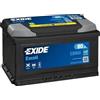 AUTOMARKETPRO EXIDE EB800 EXCELL BATTERIA AUTO 12V 80Ah 640A 315x175x190
