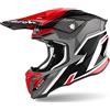 Airoh Casco Moto Twist 2.0 Shaken Red Gloss L