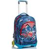 SJ GANG STYLE JAM GANG SJ Gang Trolley Scuola Jack, Sj Boy, Zaino Sganciabile, 33 Lt, Scuola e Viaggio