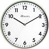 Ravel - Orologio da Parete moderno per Ufficio e Cucina da 30 cm - Quarzo analogico - RWC.30.11 - Verde Salvia