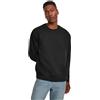 Build Your Brand Girocollo oversize di alta qualità Maglione da Uomo, Nero, L