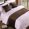 DAYDAY helper Runner Letto Singolo Morbido Velluto Decorazione Biancheria da Letto Marrone Lusso copriletto Runner per Piedi del Letto, Sciarpa Letto Asciugamano estremità Letto per Hotel 180x50 cm