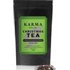 The Karma Tea Co. KARMA TEA CO.| Tè sfuso natalizio in foglie, 40 g (32 tazze) | Miscela di tè nero puro e spezie monorigine | Caldo e accogliente | Ricco di antiossidanti e polifenoli