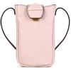 Kate Lee sac en Cuir Pochette Téléphone Fiolaine Rose Pale, Borsa in Pelle Donna, Rosa Pallido