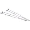 MOPEDIA Stampelle sottoascellari in alluminio anodizzato Adulti Serie Brio Large PAIO Art. RP711*