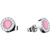 BERING Orecchini da donna in argento lucido - Collezione Arctic Symphony con acciaio inossidabile - 707-1120-05