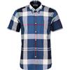 BARBOUR CAMICIA MANICA CORTA DOUGLAS LINO COTONE