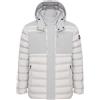 COLMAR ORIGINALS PIUMINO BI-MATERIALE CON CAPPUCCIO STACCABILE