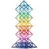 BANBBY 145 Pezzi di Giocattoli magnetici, Set di Bastoncini da Costruzione da 58mm per Bambini, Gioco Magnetico, 10 Colori