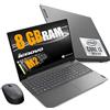 RGDIGITAL SRL Notebook Lenovo SSD Cpu Intel Core I3 di 10Gen I3-1005G1, Display Full Hd Led da 15,6 Ram 8Gb DDR4, SSD 256GB Nvme, Wifi, Webcam, Bt, Win11 Pro, Open Office, Mouse wifi