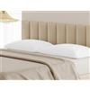 BANZAII TEXTILE INNOVATOR ONLINE Banzaii Coppia Federe per Cuscini Letto 100% Puro Cotone Traspirante, Anti Acaro, Alta Qualità 50x80 cm, Made in Italy, Bianco