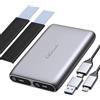 GiGimundo Case SSD M.2 NVMe SATA Dual Bay, alloggiamento in alluminio USB-C M.2 per SSD NVMe (M Key PCIe) da 10 Gbps e M.2 SATA SSD (B Key/B+M Key) da 6 Gbps fino a 2 x 4 TB, senza attrezzi (HBM2-2SN)