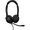 JABRA Cuffie con Filo, a Padiglione, con Microfono, Antirumore, USB-A Sovraurale, Ideali per Ufficio, colore Nero - 23189-999-979