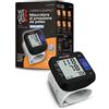WECAREYU Misuratore Pressione Cardio-COMPACT con Lettura Vocale e Memorizzazione, Sfigmomanometro Digitale da Braccio, Design Compatto Total Black