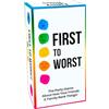 FIRST TO WORST - The Card Game of Polarizing Priorities - How Will Your Friends and Family Rank Things? - for Kids, Adults, Families, Fun Parties and Board Games Night with Your Group