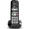 Gigaset Telefono Cordless DECT Vivavoce Display LCD colore Nero - S30852-H2816-K131 E270