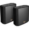 Asus Zenwifi Ax Xt9 Ax7800 1Er Pack Schwarz Banda Tripla 2.4 Ghz/5 Ghz/5 Ghz Wifi 6 802.11Ax Nero 4 Interno - 90IG0740-MO3B50