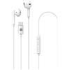 Celly Stereo earphones usb-c wh up1100typecwh