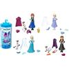 Mattel Disney Frozen - Snow Color Reveal, Bambola con 6 sorprese tra cui un personaggio, ispirata ai film Disney, Giocattolo e regalo per Bambini 3+ Anni, HMB83