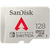 SanDisk 128GB Apex Legends microSDXC Scheda per Nintendo Switch, Scheda di memoria con Licenza Nintendo, fino a 100 MB/s UHS-I Class 10 U3