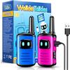 Adeokay Regalo Bambina 3 4 5 6 7 8 9 10 Anni, Giochi Bambini 3-10 Anni Walkie-Talkie Bambini Ricaricabili Giocattoli Bambini 3-12 Anni Giocattoli da Esterno per Bambini