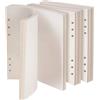 Vicloon Ricarica di Carta A5, 135 Fogli di Carta Di Ricarica con 6 Fori, Carta a Puntinati 21 * 14.2cm per Agende, Planner, Diari, Progetti Fai-da-te, A Righe, Schizzi, Pittura(Puntini)