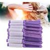 Brrnoo 20pcs bastoncini per capelli, soffice asta per capelli, bigodino per capelli, kit di strumenti per parrucchiere per salone domestico(02)