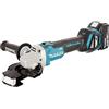 Makita DGA511RTJ - Smerigliatrice angolare a batteria, 18 V/5,0 Ah, 2 batterie + caricatore in MAKPAC