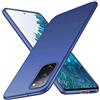 Jeelar NEINEI Cover per Samsung Galaxy S21 FE 5G,Custodia Ultra Sottile e Protettiva Mat AntiGraffio Antiscivolo,Dura PC Shell Outdoor Custodie Case-Blu