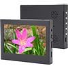 Yunseity Monitor Touch Screen IPS da 5 Pollici, Display Piccolo Monitor Portatile 1024x768, con VGA, HDMI, Ingresso USB, per Giochi, Laptop, Computer