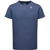 K-way T-Shirt Uomo K007JE0 Bianco Le Vrai Edouard K007JE0 3XL