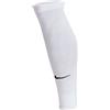 Nike Squad, Calzettone Senza Piede Unisex Adulto, Bianco Nero, S/M