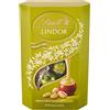CAIYA Lindt Lindor Cornet Pistacchio Praline di Cioccolato a Latte ripieno al Pistacchio 200 g