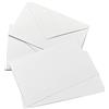 ARKRAFT Biglietti e buste 14 x 9 porta biglietti Set da 50, 25 buste + 25 biglietti (Bianco)