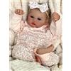ZIYIUI Bambole Reborn Realistico 20 Pollici 50cm in Truly Soft Silicone Bambole Reborn Femmine Realistico Originali Reborn Bambola Giocattolo per Bambini