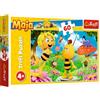Trefl- Eine Blume für Maja, Maya The Bee Biene 60 Elementi, Un Fiore per Maia, per Bambini dai 4 Anni Puzzle, Colore, 0, 17330