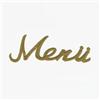 Deko und Band seklebo Bordo Autoadesivo Menu Oro Lucido - 97016 20 della R 25 (2,21 €/m)