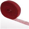 Deko AS GmbH Iuta Nastro Rosso - 50 mm di Larghezza su 40 m Rotolo - 29 3500