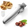 ACONDE Multifunzione Pinza Castagne, Pinza per Castagne, Taglia Castagne in Acciaio Inox, Schiaccianoci, Utensili da Cucina Frutta Secca Apri Noci