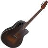 Applause Chitarra Elettro-Acustica Elite AE44 Mid Cutaway - Corpo Roundback Lyrachord Mid-Depth - Preamp AP3TP- Tavola in Abete - Vintage Varnish Satin - AE44-7S
