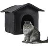 Xijobido Cuccia Gatto Chiusa - Cuccia per Gatti | Cuccia per Gatti da Interno | Cuccia Gatto Interno Chiusa | Cane Casa Cuccia per Gatti | Cuccia da Interni per Gatti Letto Pieghevole