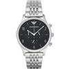 Emporio Armani Orologio Cronografo Quarzo Uomo con Cinturino in Acciaio Inox AR1863