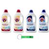 Beni Culinari Chanteclair Lavatrice Test Pack Marsiglia + Bicarbonato - Detersivo Liquido per Lavatrice 28 lavaggi 1260 ml + Portachiavi Beni Culinari in omaggio
