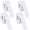 UOMTREO 4 Rotoli Etichette Adesive Termiche,12 x 40 mm Nastro per Etichettatrice P15/P12/P11/L12,Etichettatrice Adesive Personalizzate Rotolo Etichette Adesive,Per la Casa,i Vasi da Cucina,Stoccaggio