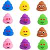 POPOYU 12 pezzi Merda Antistress Assortiti Squishy,Squeeze Toys Squishy Giocattoli per Bambini,Kawaii Mini Mochi Merda da Spremere Squishies per Bambini Regalini Festa Invitati Compleanno